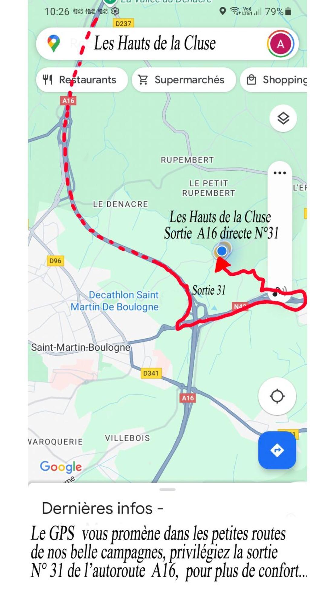 Les Hauts De La Cluse Wimille Esterno foto